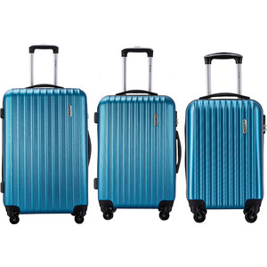 

Комплект чемоданов L'CASE Krabi Blue с расширением, Krabi Blue с расширением
