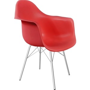 

Стул Sheffilton S62/ST7 хром лак/красный, S62/ST7 хром лак/красный