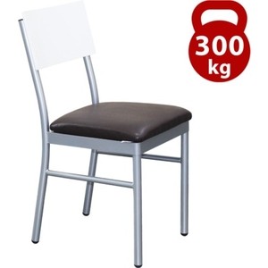 

Стул Sheffilton SHT-S101 сереб. / espresso / белая шагрень гл., SHT-S101 сереб. / espresso / белая шагрень гл.
