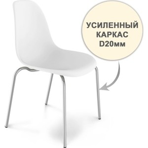 

Стул Sheffilton SHT-S30 HD белый / хром лак, SHT-S30 HD белый / хром лак
