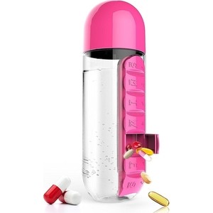 фото Бутылка органайзер 0,6 л розовая asobu in style (pb55 pink)