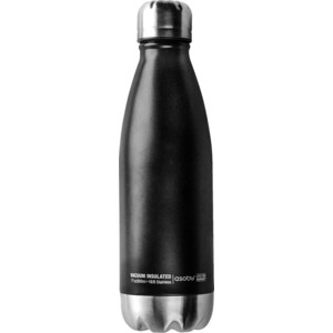 Термос-бутылка 0,51 л черная/стальная Asobu Central park (SBV17 black-silver) термос фляга asobu central park