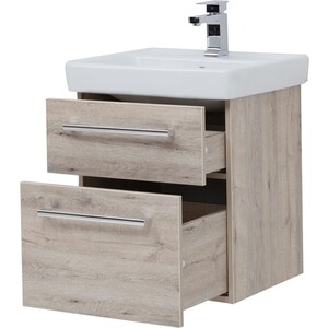 Мебель для ванной Dreja Q Max 55 с ящиками, дуб кантри