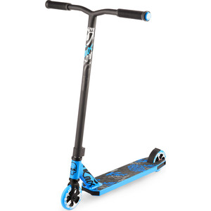 Самокат трюковой Madd Gear Whip Kaos Scooter (синий) самокат madd gear whip kaos зеленый