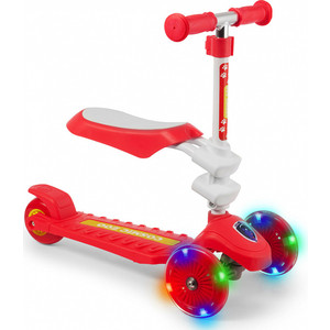 

Самокат 3-х колесный Small Rider с сиденьем Galaxy Seat Flash (красный), с сиденьем Galaxy Seat Flash (красный)