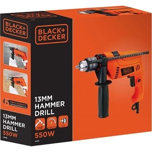 Дрель Black+Decker HD555-RU