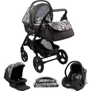 

Коляска 3 в 1 Cam DINAMICO UP SMART (графит/сер/рис), DINAMICO UP SMART (графит/сер/рис)