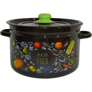 

Кастрюля эмалированная 7 л Appetite Healthy food (1с18с), Healthy food (1с18с)