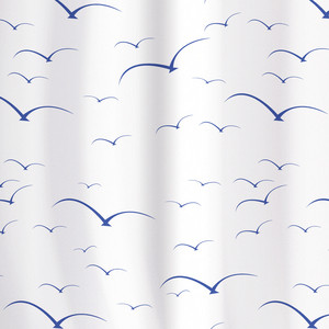 

Штора для ванной комнаты Tatkraft SEAGULL TEXTILE тканевая со специальной водоотталкивающей пропиткой и антигрибковым покрытием (14688), SEAGULL TEXTILE тканевая со специальной водоотталкивающей пропиткой и антигрибковым покрытием (14688)
