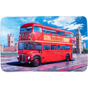 фото Коврик для ванной tatkraft london bus ultra soft со специальным противоскользящим основанием, 50 x 80 см (14978)