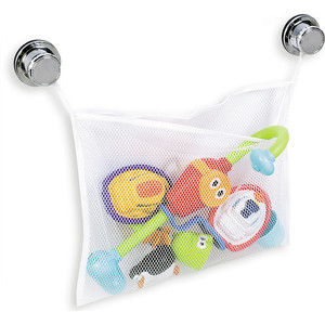 фото Мешок для игрушек tatkraft vacuum screw teddy для хранения и сушки предметов в ванной комнате (10840)