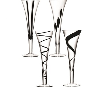 

Набор из 4 бокалов-флейт, 250 мл LSA International Jazz (G302-06-987), Jazz (G302-06-987)