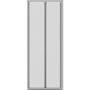 Душевая дверь Bravat Drop 100x200 прозрачная, хром (BD100.4120A) душевая дверь в нишу bravat drop 100x200 складная
