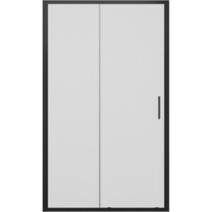 Душевая дверь Bravat Blackline 120x200 в нишу, черная (BD120.4101B) от Техпорт