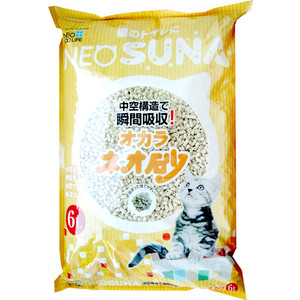 

Наполнитель Neo Loo Life Neo Suna комкующийся с интенсивной защитой от запаха, на основе соевых бобов (смываемый в канализацию) для кошек 6л, Neo Suna комкующийся с интенсивной защитой от запаха, на основе соевых бобов (смываемый в канализацию) для кошек 