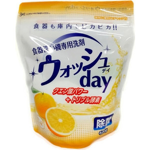 фото Порошок для посудомоечной машины (пмм) nihon detergent с ароматом апельсина, 600 г