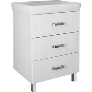 

Тумба с раковиной Mixline Стив 80 белая (2002195390360 + FST80SLWB01), Стив 80 белая (2002195390360 + FST80SLWB01)