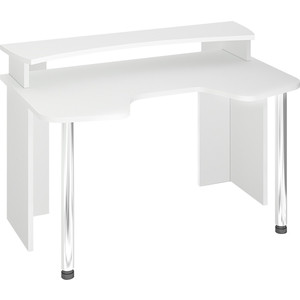 Стол компьтерный МЭРДЭС СКЛ-Игр140+НКИЛ140 БЕ алюминиевый регулируемый стол для ноутбука wonder worker