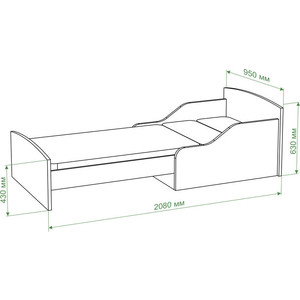 Кровать карамель 77 02 схема сборки