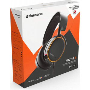 фото Игровые наушники steelseries arctis 5 2019 edition black (61504)