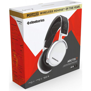 фото Игровые наушники steelseries arctis 7 2019 edition white (61508)