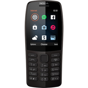Мобильный телефон Nokia 210 DS TA-1139 BLACK мобильный телефон nokia 105 4g ds black nok 16vegb01a01