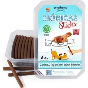 Лакомство MEDITERRANEAN IBERICAS Sticks Turkey палочки из индейки для собак 900г (75шт)