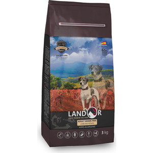 

Сухой корм LANDOR Adult Dog Grain Free Lamb and Potato беззерновой гипоаллергенный с ягненком и картофелем для взрослых собак всех пород 3кг, Adult Dog Grain Free Lamb and Potato беззерновой гипоаллергенный с ягненком и картофелем для взрослых собак всех 