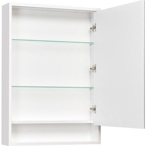 Зеркальный шкаф Акватон Капри 60 белый, с подсветкой (1A230302KP010)