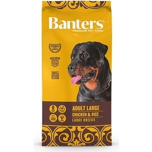 

Сухой корм Banters Adult Dog Large Breeds Chicken & Rice с курицей и рисом для собак крупных пород 15кг (BAM55AG15), Adult Dog Large Breeds Chicken & Rice с курицей и рисом для собак крупных пород 15кг (BAM55AG15)