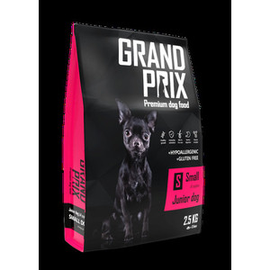 

Сухой корм Grand Prix Small Junior Dog Hypoallergenic Gluten Free гипоаллергенный, без глютена с курицей для щенков мелких пород 2,5кг, Small Junior Dog Hypoallergenic Gluten Free гипоаллергенный, без глютена с курицей для щенков мелких пород 2,5кг