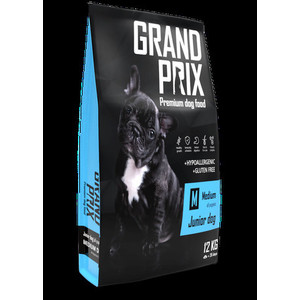 

Сухой корм Grand Prix Medium Junior Dog Hypoallergenic Gluten Free гипоаллергенный, без глютена с курицей для щенков средних пород 12кг, Medium Junior Dog Hypoallergenic Gluten Free гипоаллергенный, без глютена с курицей для щенков средних пород 12кг