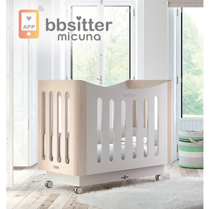 

Кроватка Micuna Babysitter 120*60 white/water wood, Babysitter 120*60 white/water wood