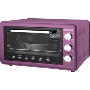 

Мини-печь REMENIS REM-5006 фиолетовый, REM-5006 фиолетовый