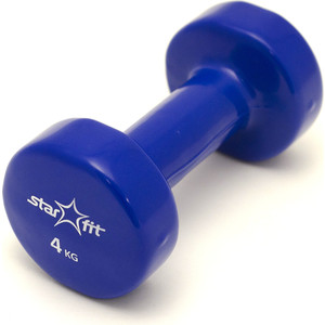 

Гантель Starfit виниловая DB-101 4 кг, темно-синяя (1 шт.), виниловая DB-101 4 кг, темно-синяя (1 шт.)