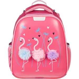

Ранец №1 School Basic Flamingo, 2 отд., ортоп.спинка, экокожа, светящ. кант, Basic Flamingo, 2 отд., ортоп.спинка, экокожа, светящ. кант