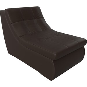 фото Модуль лига диванов холидей кресло экокожа коричневый