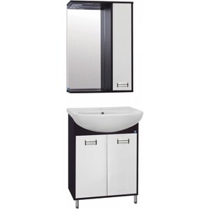 

Мебель для ванной Style line Эко Стиль 50 W №9 белая, венге, напольная, Эко Стиль 50 W №9 белая, венге, напольная