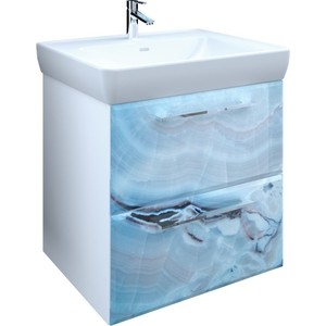 

Тумба с раковиной 1Marka Marka One Visbaden 70П голубой мрамор (4604613335434, 191645), Marka One Visbaden 70П голубой мрамор (4604613335434, 191645)