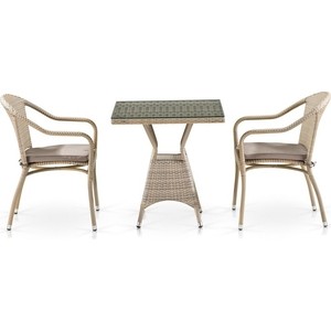 фото Комплект мебели afina garden t706/y480c-w85 2pcs latte