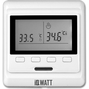 фото Терморегулятор программируемый iqwatt iq thermostat p (белые)