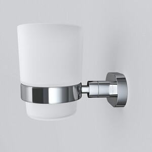 Стакан для ванной Am.Pm Sense L матовое стекло, хром (A7434300)