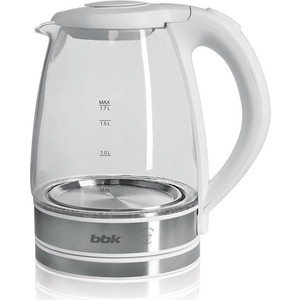 

Чайник электрический BBK EK1726G, белый металл, EK1726G, белый металл
