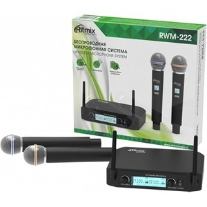 Микрофон Ritmix RWM-222 black