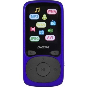 

MP3 плеер Digma B3 8Gb blue, B3 8Gb blue