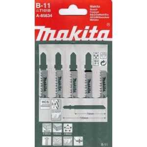 

Пилки для лобзика Makita 100мм 5шт (A-85634), 100мм 5шт (A-85634)