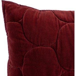 фото Чехол на подушку бархатный хвойное утро цвет бордовый 45х45 tkano russian north (tk18-qc0001)