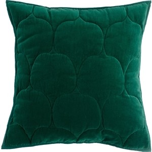 фото Чехол на подушку бархатный хвойное утро цвет зеленый 45х45 tkano russian north (tk18-qc0007)