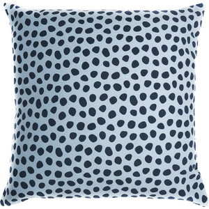 фото Чехол для подушки с принтом funky dots, серо-голубой 45х45 tkano cuts&pieces (tk18-cc0013)