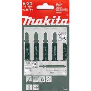 

Пилки для лобзика Makita 76мм 5шт (A-85759), 76мм 5шт (A-85759)